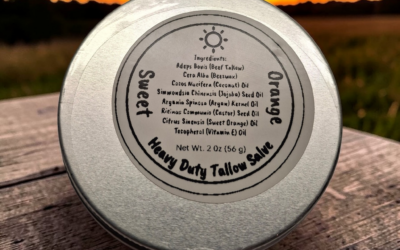 Sweet Orange Heavy Duty Hand Salve
