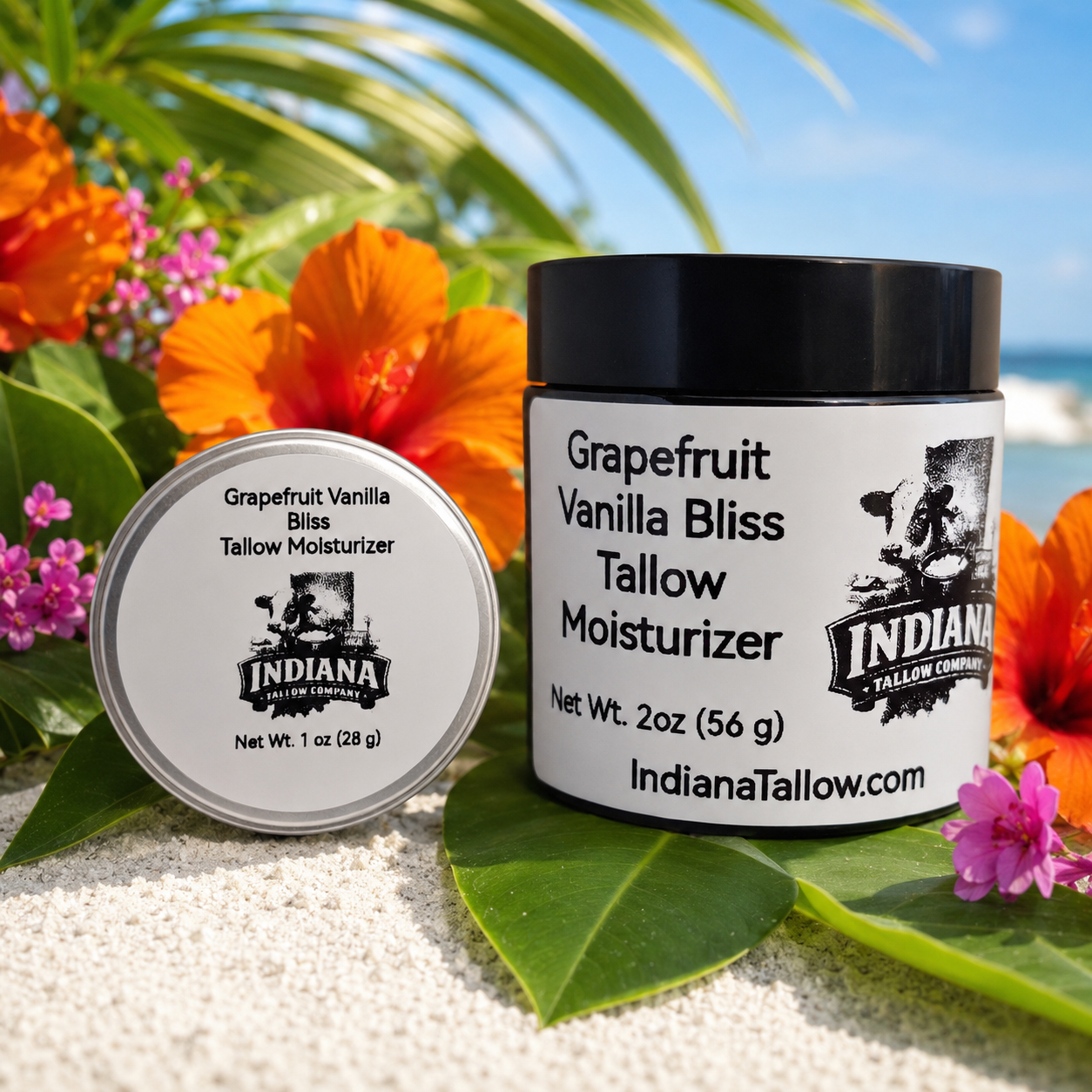 Grape Fruit Vanilla Bliss Sizes
