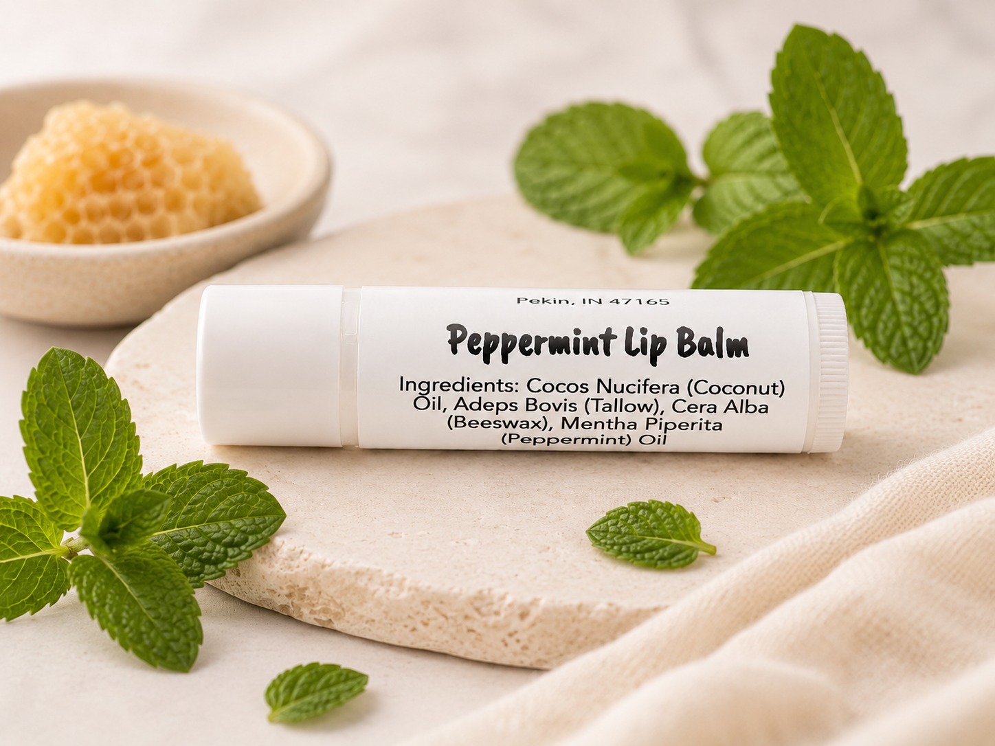 Peppermint Lip Balm