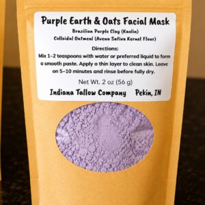 Purple Earth Oats Facial Mask